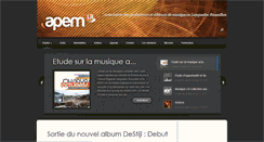 Desktop Screenshot of apem-lr.com